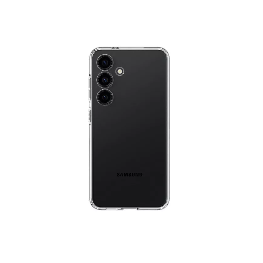 Spigen Liquid Crystal Samsung Galaxy S24+ Hátlapvédő Tok - Átlátszó (ACS07323)