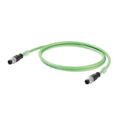 Weidmüller 1025950100 Érzékelő-/működtető adatösszekötő, konfekcionált M12 Dugó, egyenes 1 db (1025950100)