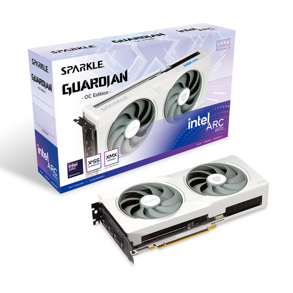Sparkle Intel B570 10GB GDDR6 Guardian Luna OC Videókártya