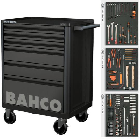 BAHCO MŰHELYKOCSI 6 FIÓKOS 214db SZERSZÁM (1472K6BKFF7SD)