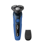 Philips SHAVER Series 5000 S5466/17 pánsky holiaci strojček Rotačný holiaci strojček Zastrihávač Čierna, Modrá