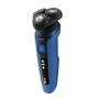 Philips SHAVER Series 5000 S5466/17 pánsky holiaci strojček Rotačný holiaci strojček Zastrihávač Čierna, Modrá