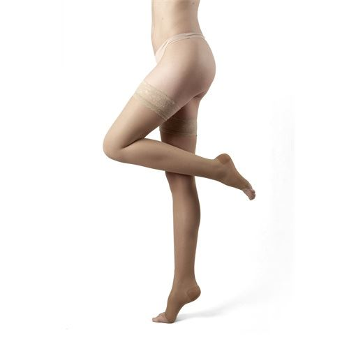 Veera kompressziós combfix 140 DEN 4 nyitott lábfej, testszín (GYEKC140NYT4) (GYEKC140NYT4)