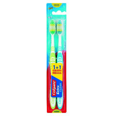 Colgate Fogkefe Extra Clean 2 db