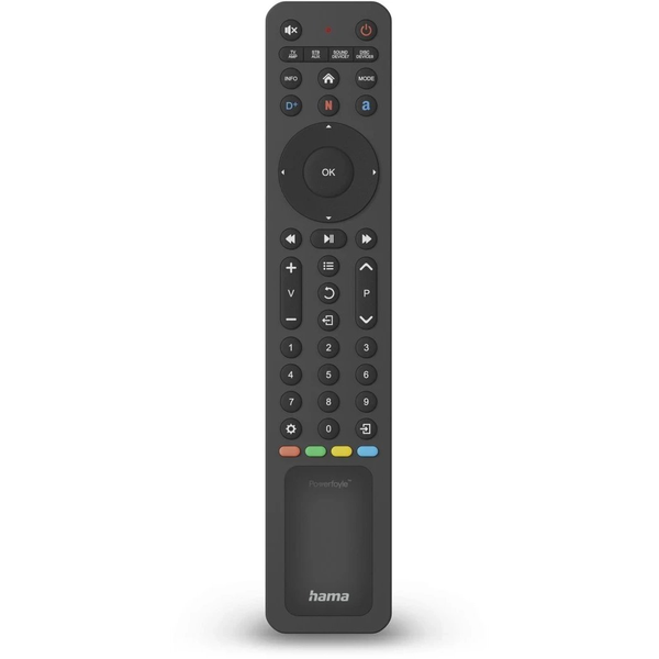 Hama 00221057 fjernbetjening IR trådløs AV-modtager, DVD/Blu-ray, TV Tryk på knapper