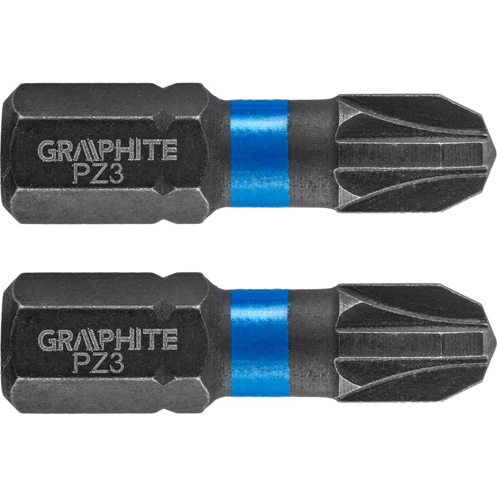 GRAPHITE 56H505 Torziós Ütvecsavarozó Bit PZ3X25mm, 2db (56H505)
