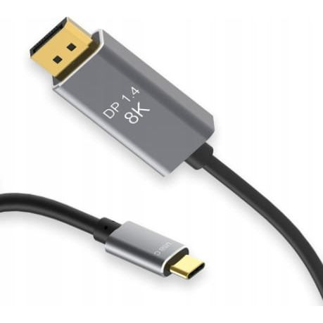 Adapter USB Zenwire USB-C - DisplayPort Czarny  (1014354000)