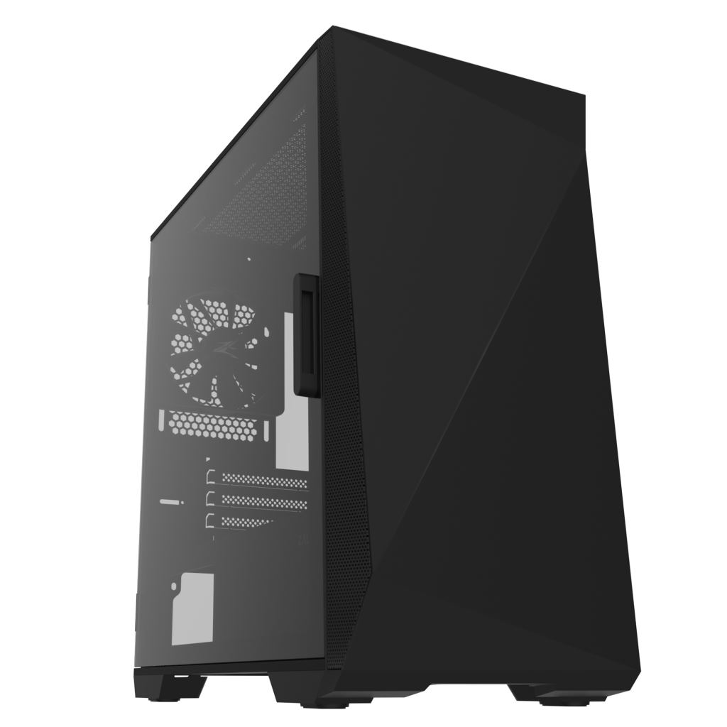 Zalman Z1 Iceberg Black táp nélküli ablakos Micro ATX ház fekete (Z1 Iceberg Black)