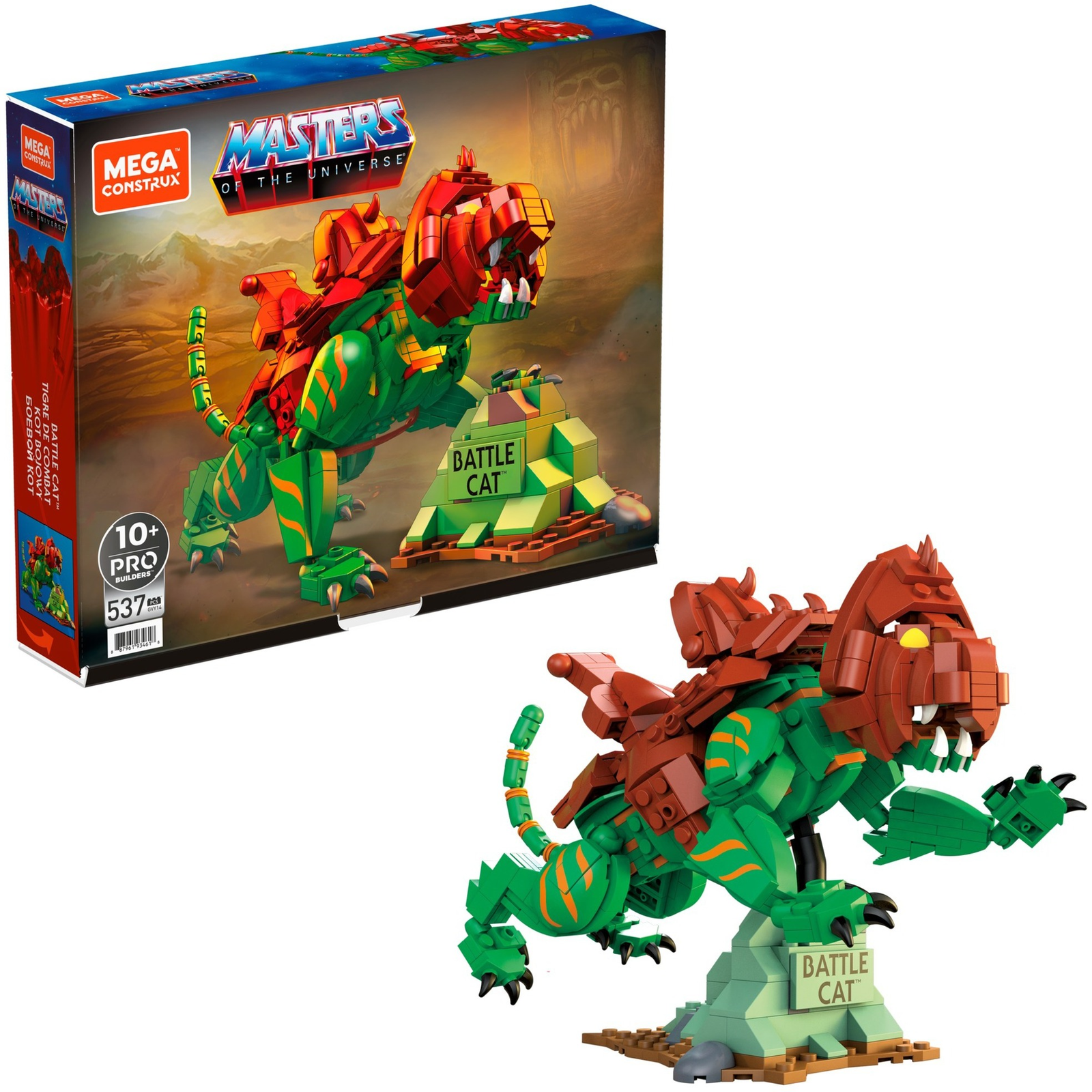 MEGA Masters of the Universe Origins Battle Cat 537 darabos építőjáték (GVY14)