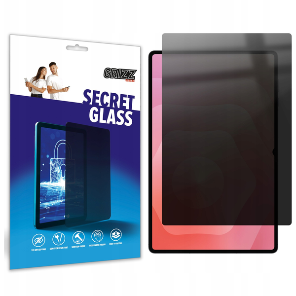 Matowe szkło prywatyzujące GrizzGlass SecretGlass do Samsung Galaxy Tab S11 Ultra