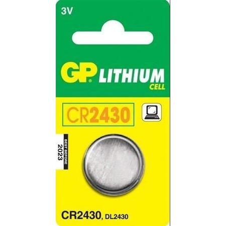 GP CR2430 Litium gombelem 3V (115055) (GP 115055)