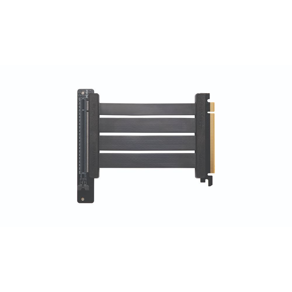 Phanteks függőleges GPU Riser PCI-E 4.0 kábel 150mm (PH-CBRS4.0_FL15) (PH-CBRS4.0_FL15)