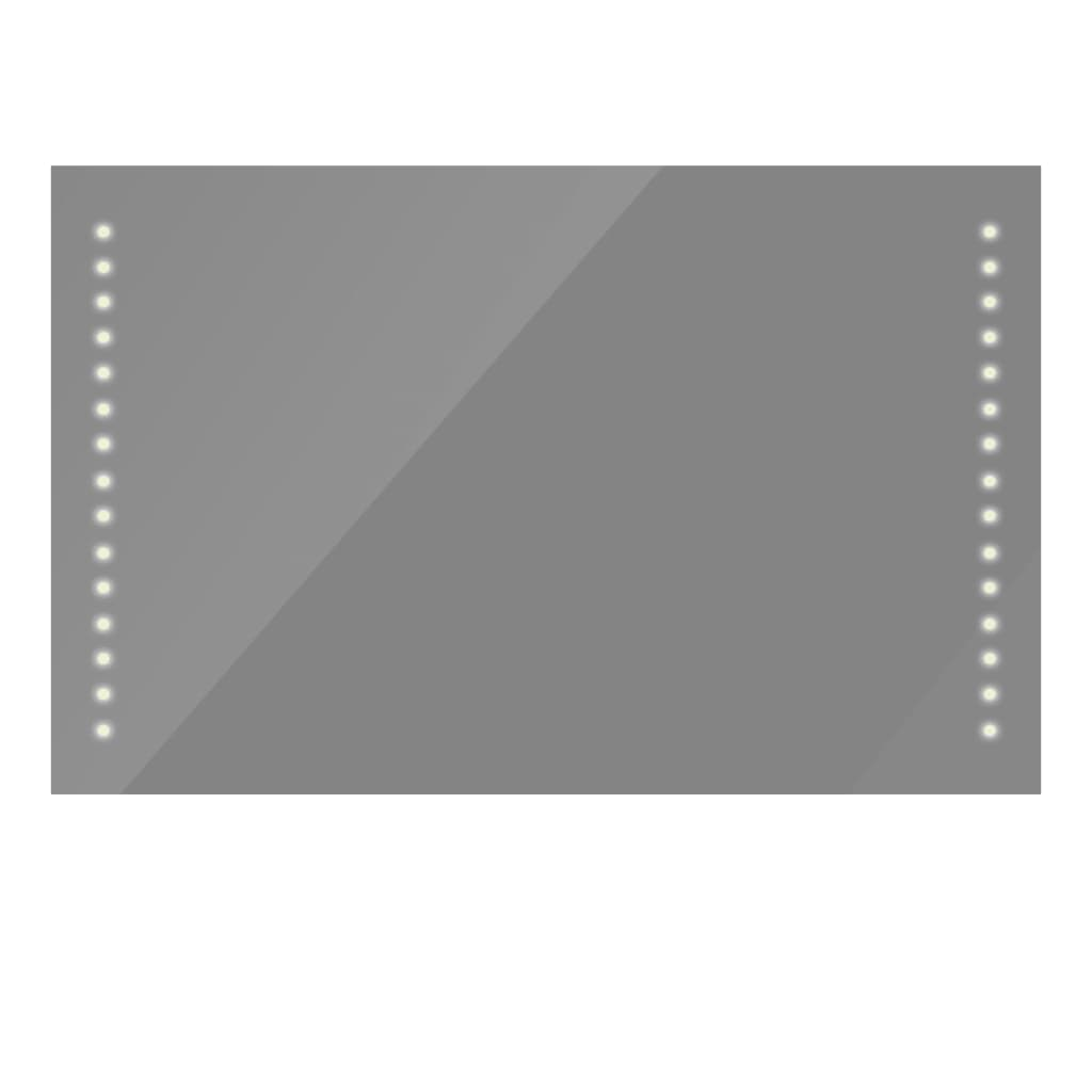 fürdőszobatükör LED-fényekkel 100 x 60 cm (Ho x Ma) (240513)