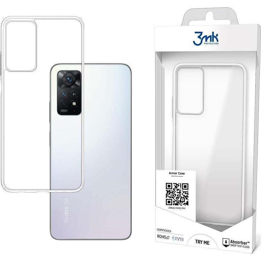 3mk Armor átlátszó, TPU anyagú Telefontok Xiaomi Redmi Note 11 Pro 4G/5G (5903108452236)