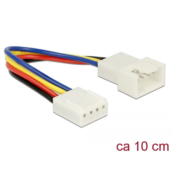 DELOCK Verlängerungskabel PWM Lüfteranschluss 4Pin 10cm