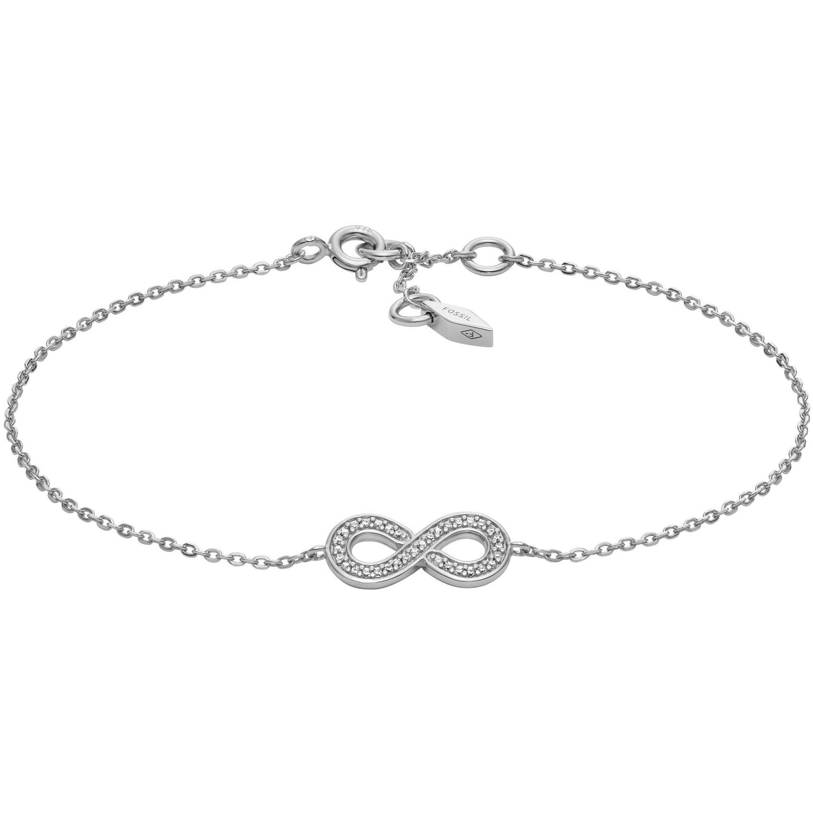 Fossil JFS00633040 női ezüst karkötő (JFS00633040)