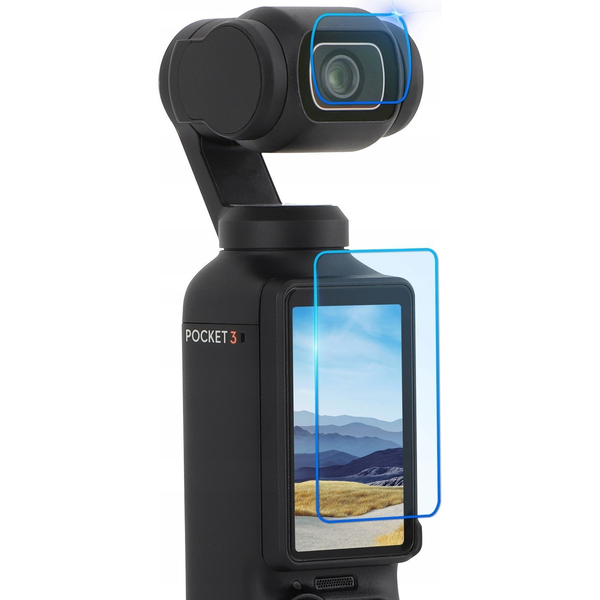  SunnyLife Zestaw Osłon Osłony 2x Osłona Na Ekran Oraz Obiektyw Do Dji Osmo Pocket 3 / Op3-bhm717-2