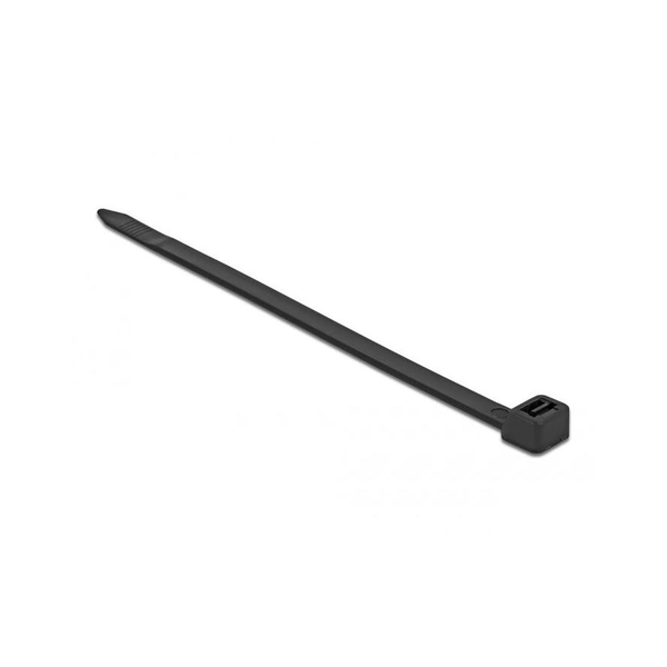 DELOCK Kabelbinder L 550 x B 8,8 mm 10 Stück schwarz