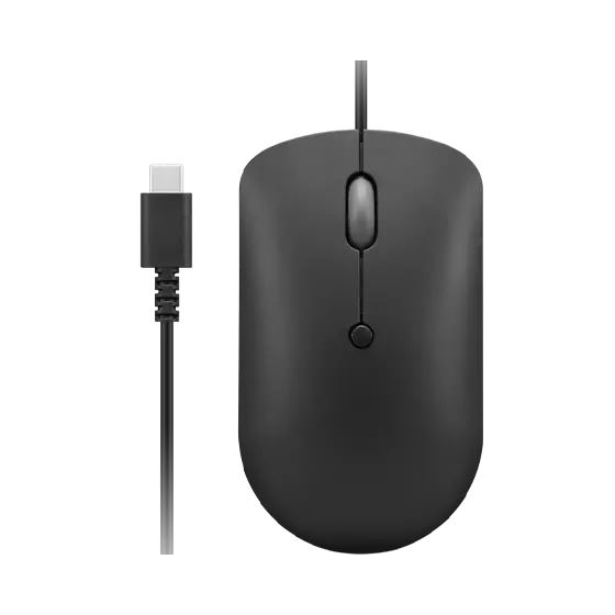 Lenovo GY51D20875 mus Kontor Ambidextrous USB Type-C Optisk 2400 dpi