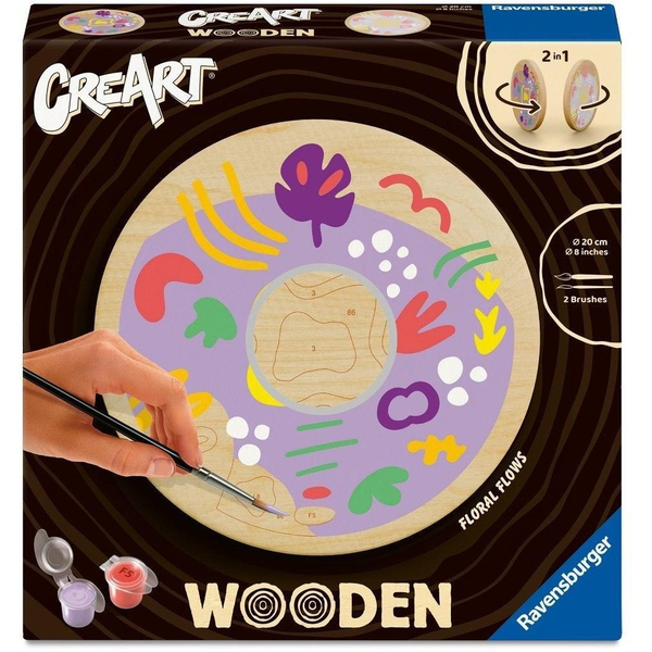 CreArt Wooden - Florale Ströme