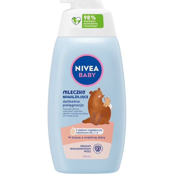 Nivea Baby mleczko nawilżające delikatna pielęgnacja 500ml