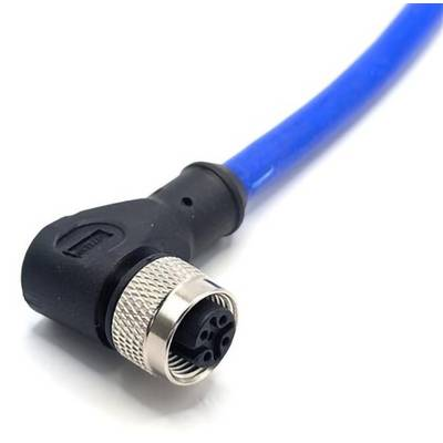 Mueller Electric C5D82M005 Érzékelő-/működtető összekötő M12 Alj, hajlított 5 m Pólusszám: 5 1 db (C5D82M005)