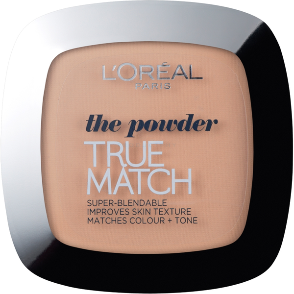 L'Oreal Paris, True Match, Mattifying, Compact Powder, 3R/3C, Rose Beige, 9 g