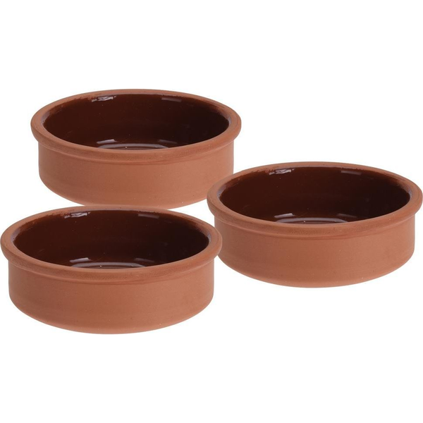 Excellent Houseware Miseczka miska kokilka do zapiekania 3 szt uniwersalny