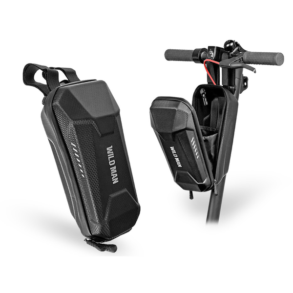 Wildman univerzális elektromos rollerre/rollerre szerelhető, vízálló, kemény    táska - Wildman  CBC-3L Scooter Bag - fekete - ECO csomagolás