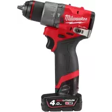 Milwaukee M12FPD2-402X Akkus Ütvefúró-Csavarozó - 12 V, 2 x 4 Ah Akku + Töltő, Heavy Duty Kofferben (4933479869)