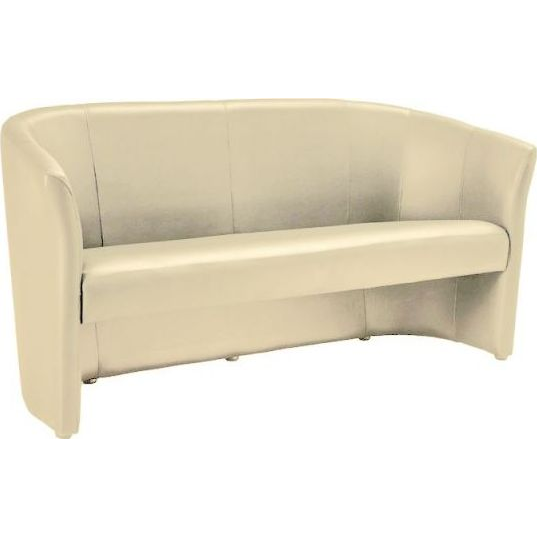 Tm-3 Elegáns Műbőr Háromszemélyes Krém Kanapé (TM3KREP)