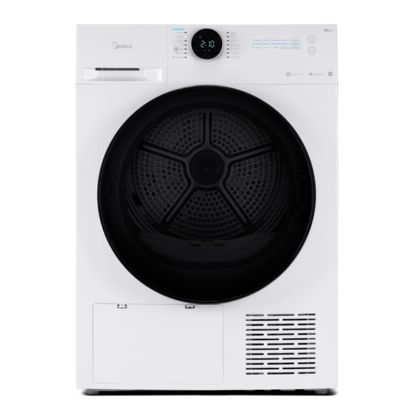 Midea MD110H80/W-HR fehér, 8kg, hőszivattyús szárítógép