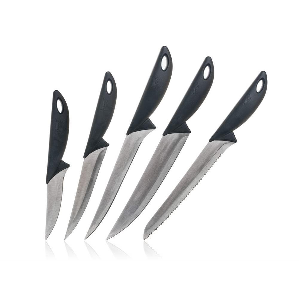 BANQUET CULINARIA késkészlet, 5 db-os - fekete (A15160)