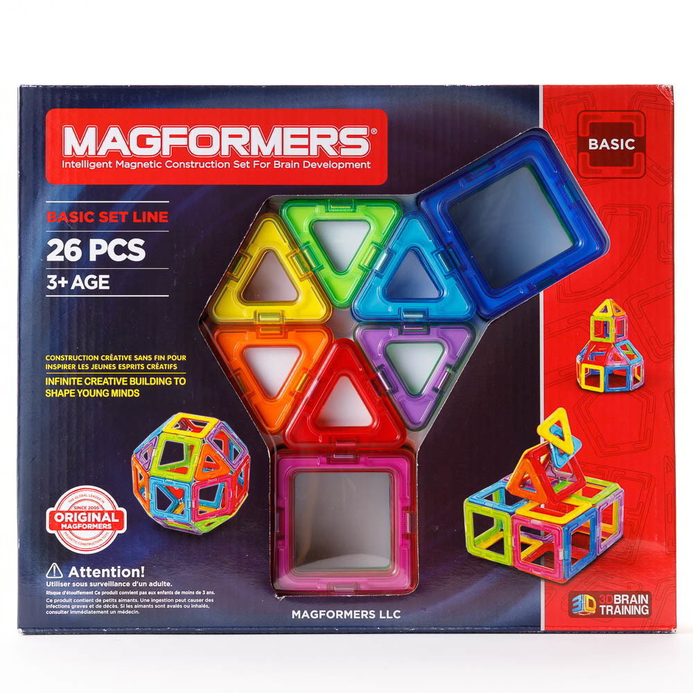 Magformers mágneses 26 darabos építőjáték (005-30877)