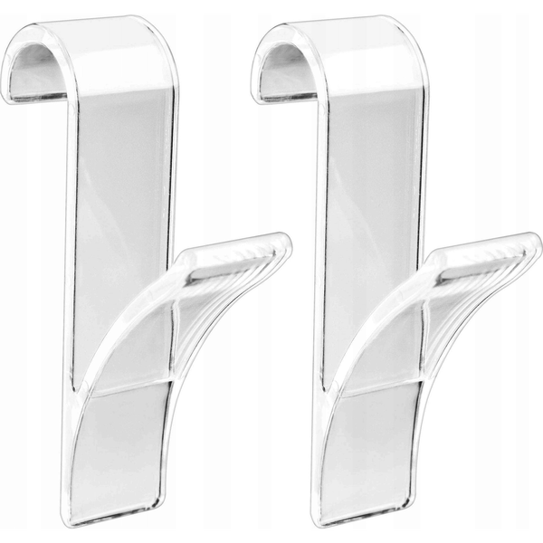 Wenko Colgador Para Radiador  (2 Unids.) Transparente 2.5 X 7 X 10.5 Cm