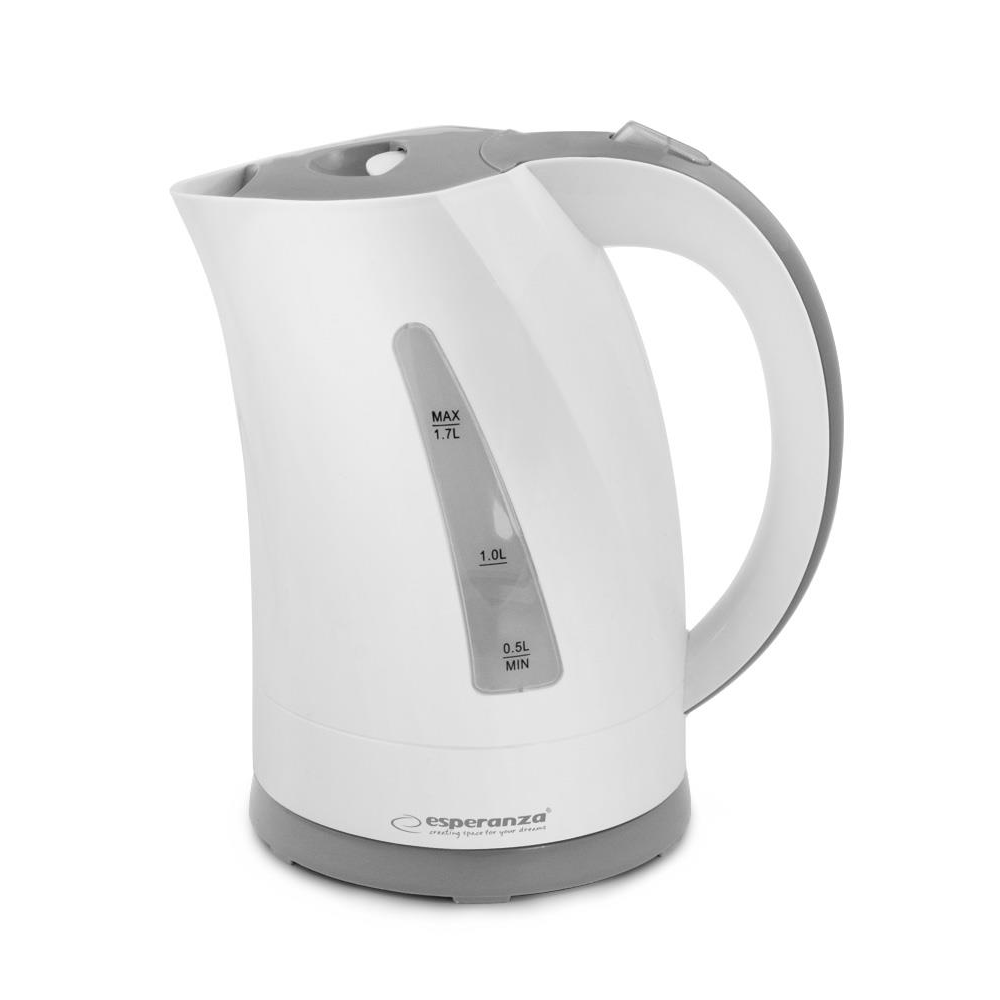 Rýchlovarná kanvica Esperanza EKK022 2200 W 1,7 l biela (EKK022 - 5901299949184)