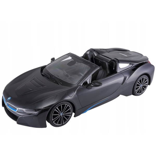 REMOTE CONTROL CAR BMW I8 BLACK SCALE 1 TO 12