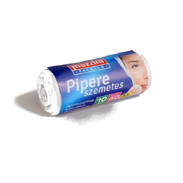 Mazzini Premium Pipere szemeteszsák 10 l (45 db / tekercs) - Fehér (104000)