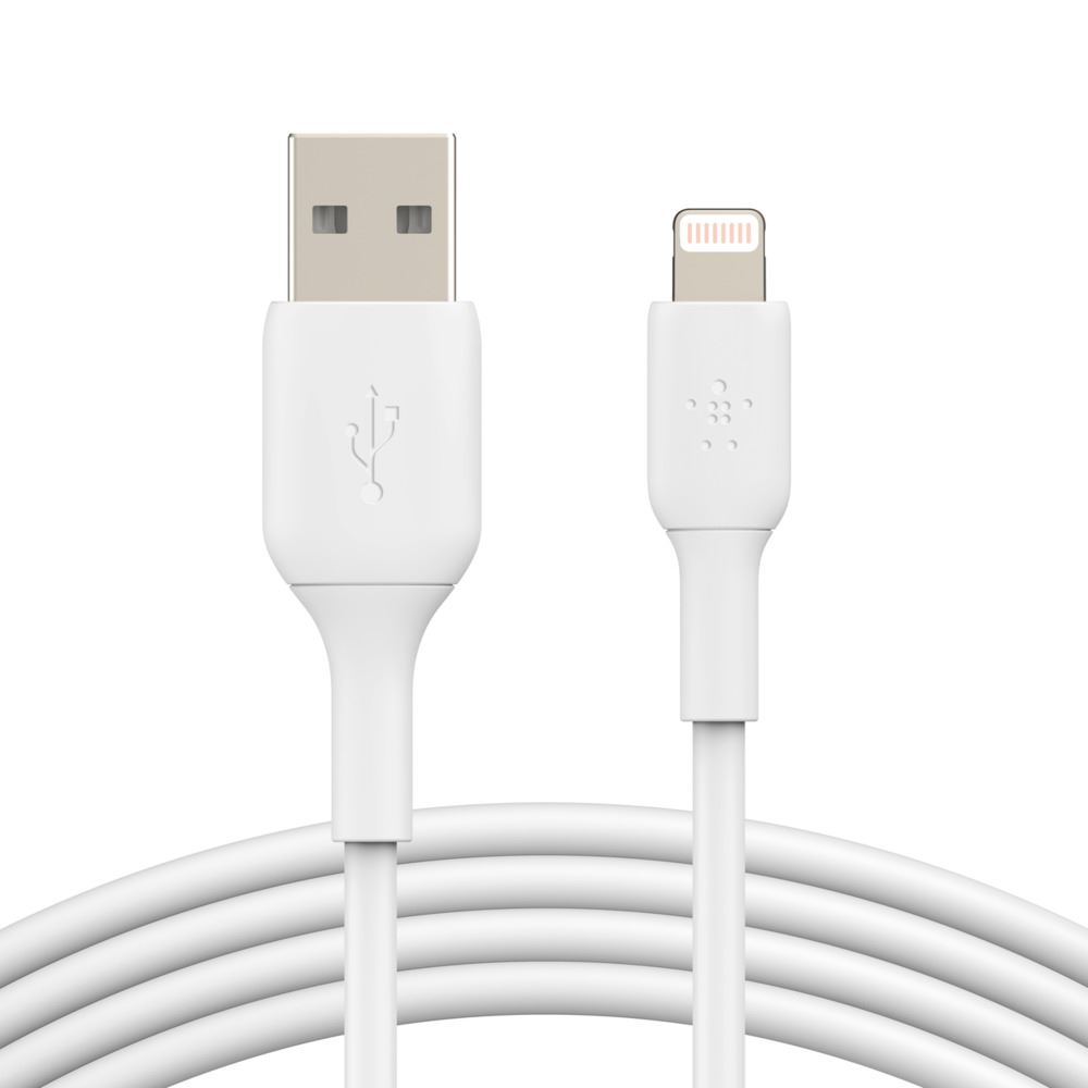 Belkin BOOST CHARGE Lightning - USB-A kábel 3m fehér (CAA001bt3MWH) (CAA001bt3MWH)