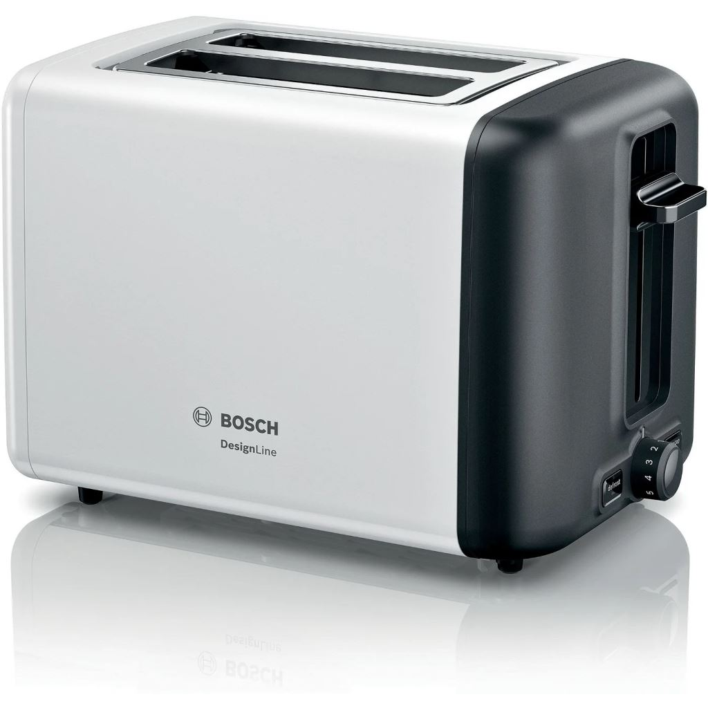 Bosch TAT3P421 DesignLine kenyérpirító ezüst (TAT3P421)