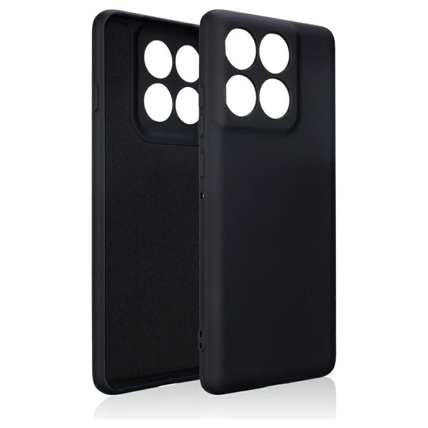 Beline Silicone tok Motorola Edge 60 Pro készülékhez fekete