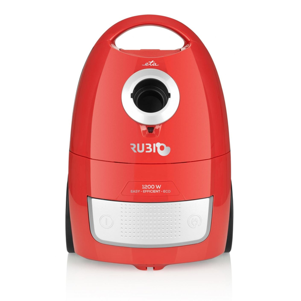 Прахосмукачка с торба ETA049190010, ETA, Hepa филтър, 850W, 2L, Червена/Черна