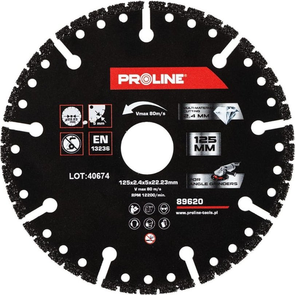 DISK DIAMANTNI SEGMENTIRAN MULTI-MATERIAL 125MM