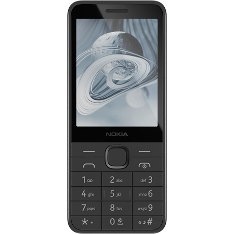 Nokia 215 4G (2024) Dual Mobiltelefon (215 4G DS, BLACK DOMINO)