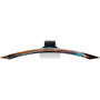Samsung G95SC компютърен монитор 124,5 см (49") 5120 x 1440 пиксела Dual QHD OLED Сребърен