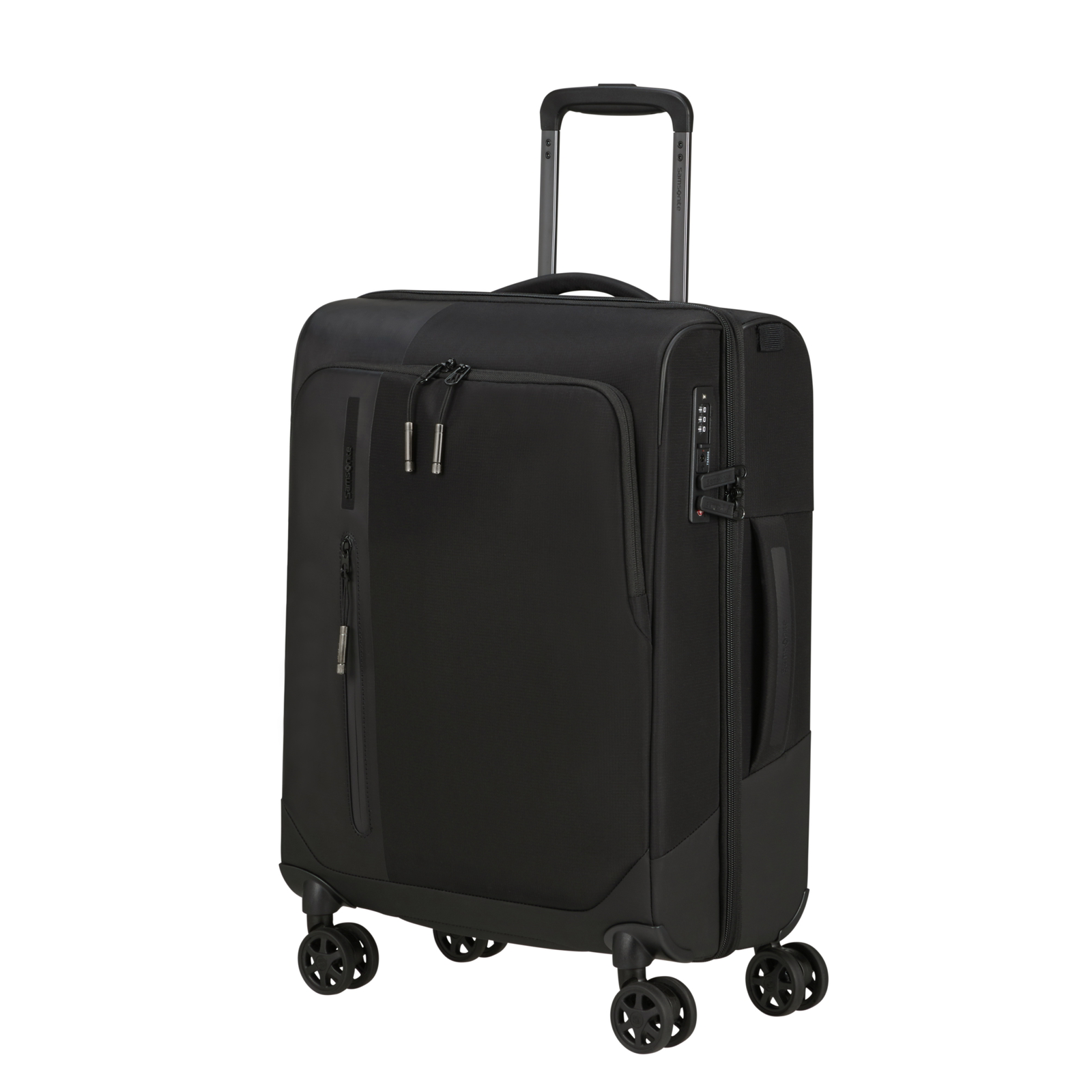 Samsonite BIZ2GO TRVL Spinner 55/20 Puhafedeles négykerekű kabinbőrönd - Fekete (147609-1041)