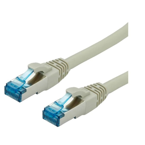 Patchcord Value S/FTP 6a RJ45 / RJ45 1,5 m šedý
