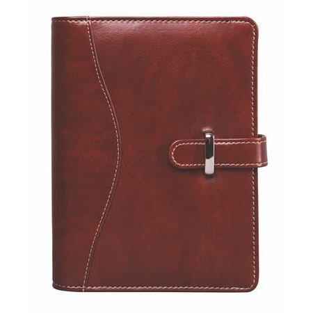 Saturnus gyűrűs kalendárium betétlapokkal L-es műbőr barna (19SL437-002 / NKL437BO) (19SL437-002)