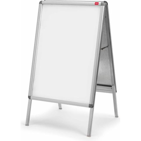 Nobo 1902207 prikbord Zilver