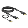 DeLOCK 85966 káblový adaptér 5 m HDMI typu A (štandard) DisplayPort + USB